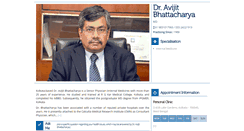 Desktop Screenshot of dravijitbhattacharya.com